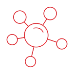 Stylized design of circles