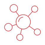 Stylized design of circles